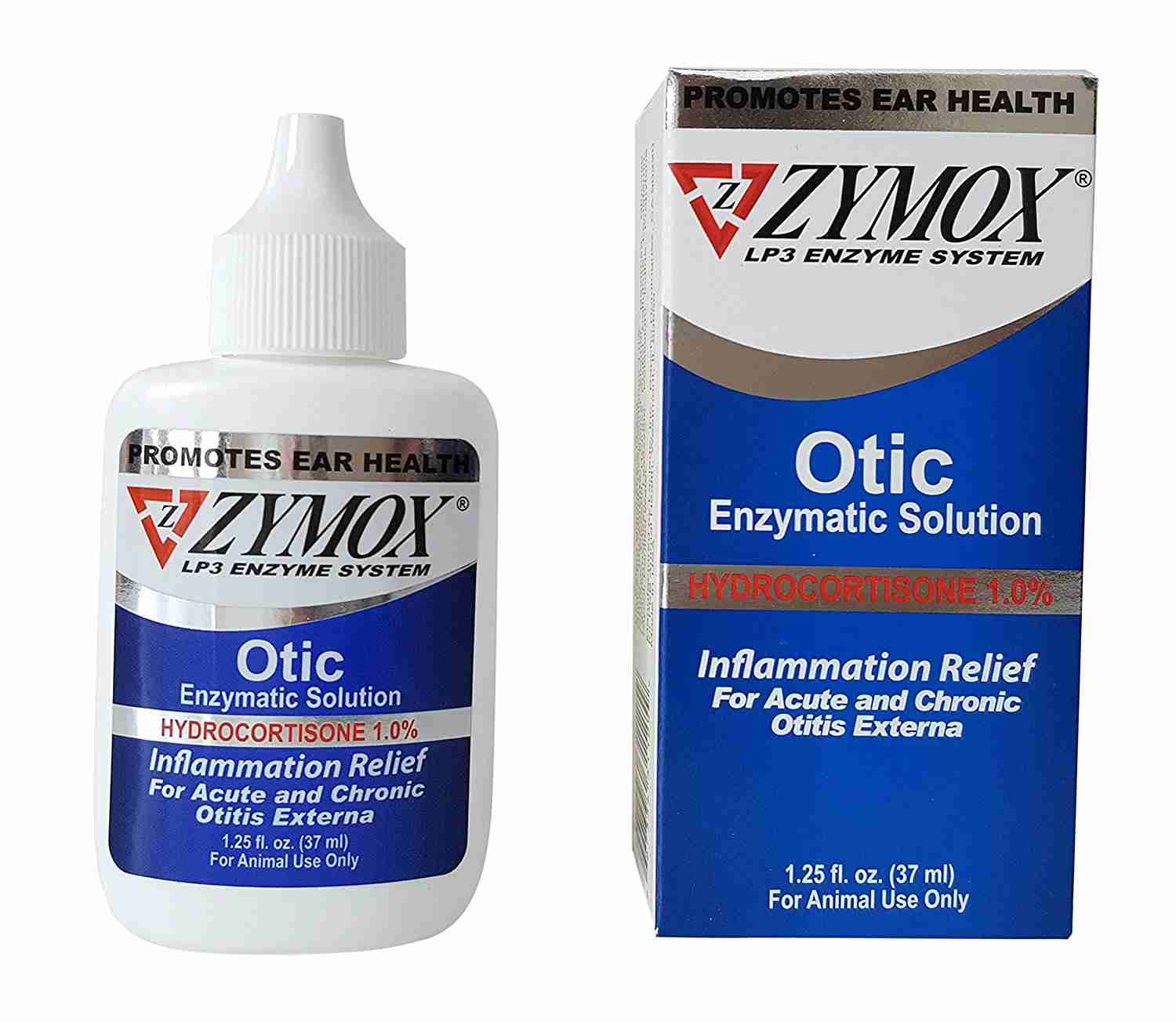 Otic Pet Ear Treatment with Hydrocortisone