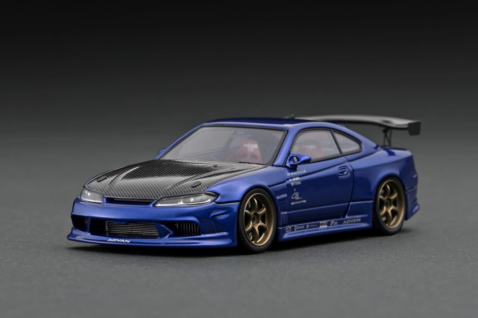 1/43 Nissan Silvia (S15) Vertex Edition in Dark Blue