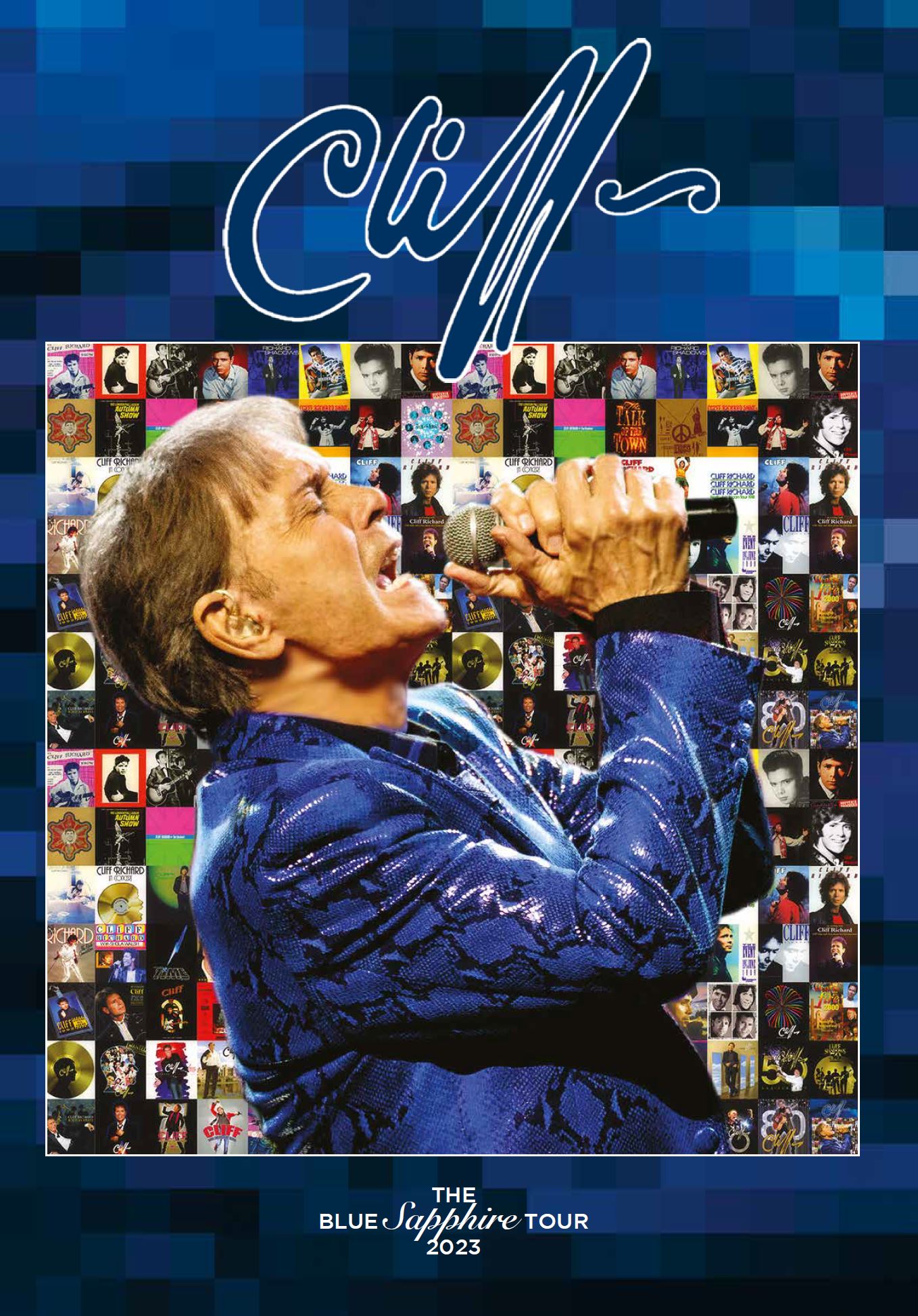 Cliff Richard Blue Sapphire Tour Book