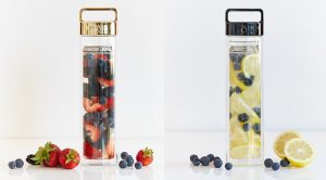 Stay Hydrated with these Ultra Chic Glass Water Bottles