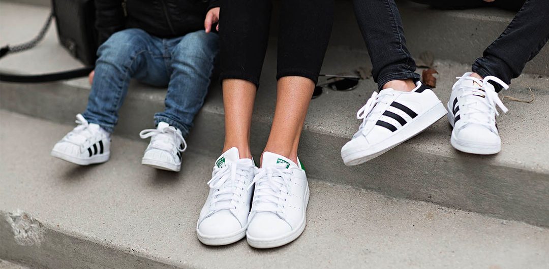 matching adidas shoes for mom and daughter