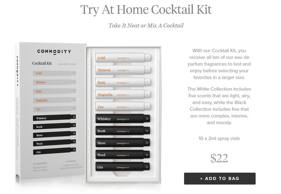 Commodity Cocktail Kit