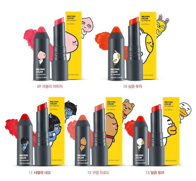 TheFaceShop X Kakao Friends Neo and Muzi