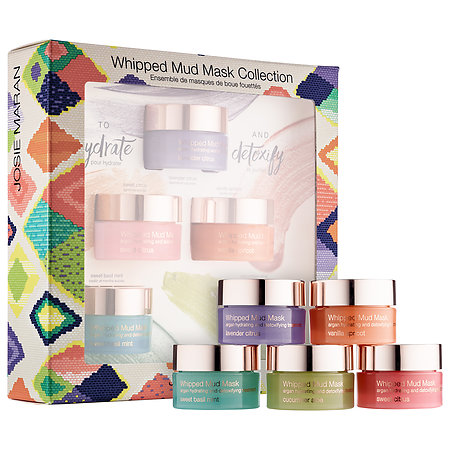 Josie Maran whipped mud mask collection
