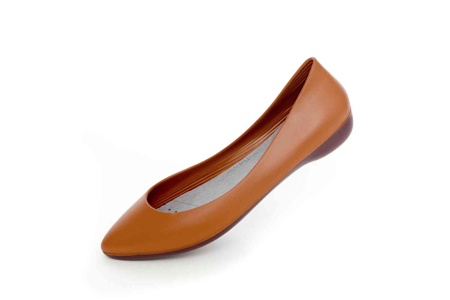 Mellow Pointed Flat - Denim Brown