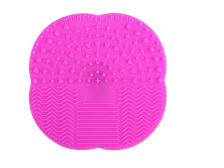 Makeup Brush Scrubber Silicone Board Cleaning Tool