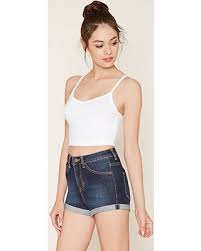 Forever21 V-Neck Cropped Cami