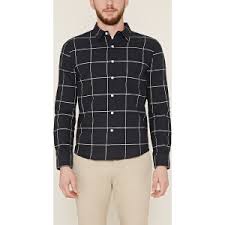 Forever21 Grid-Patterned Pocket Shirt