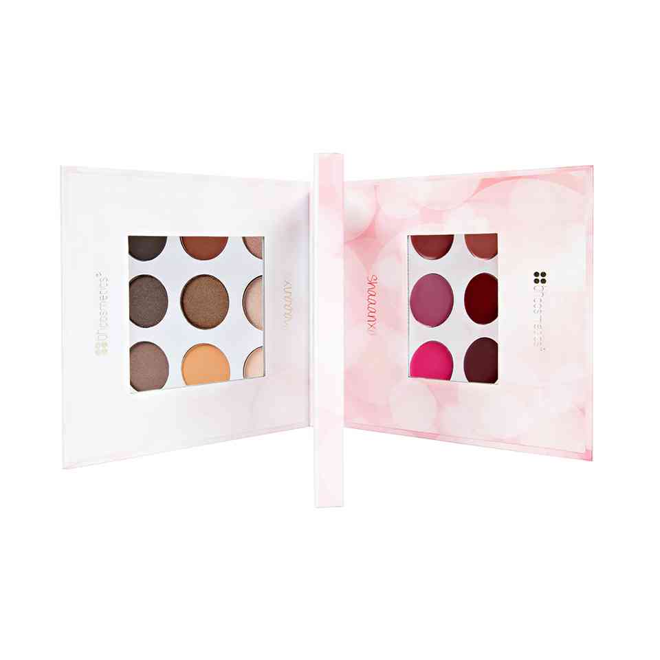 Shaaanxo 18 Color Eyeshadow & Lipstick Palette