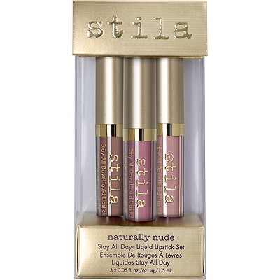 STILA  Naturally Nude Stay All Day Liquid Lipstick Set