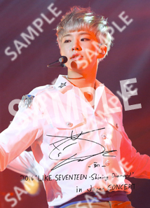 (Size L) - SEVENTEEN Shining Diamonds in Japan Photo (Hoshi)