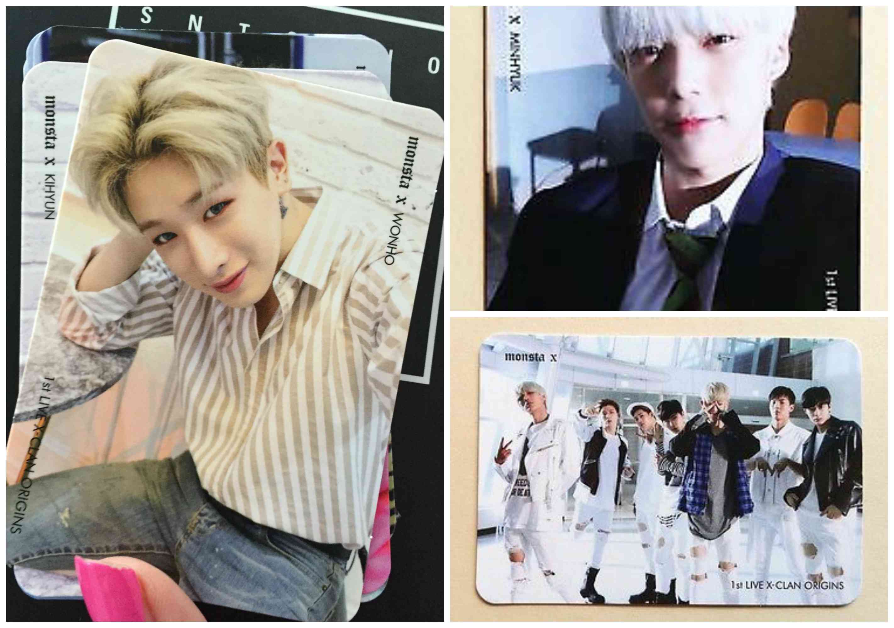 Monsta X Concert Photocards