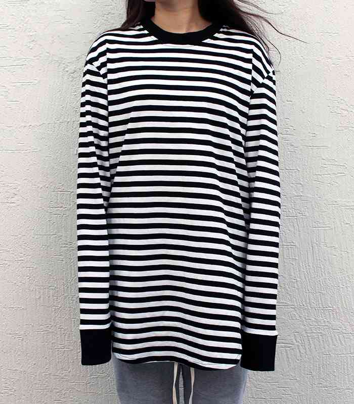 Claco stripped long sleeve