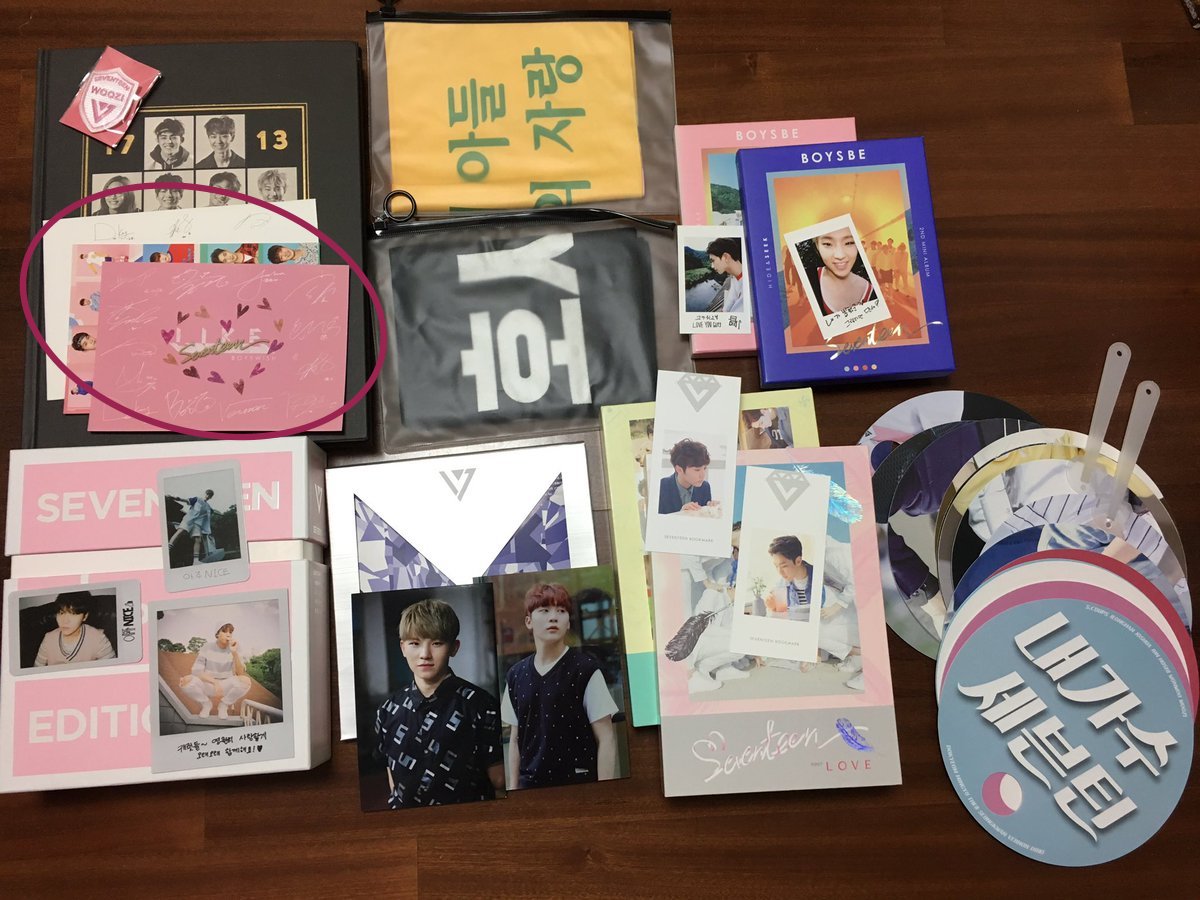 SEVENTEEN Concert Photocards