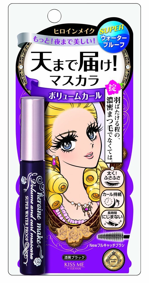 Heroine Makeup SP Volume & Curl Mascara Super Water Proof 01 / Raven Black