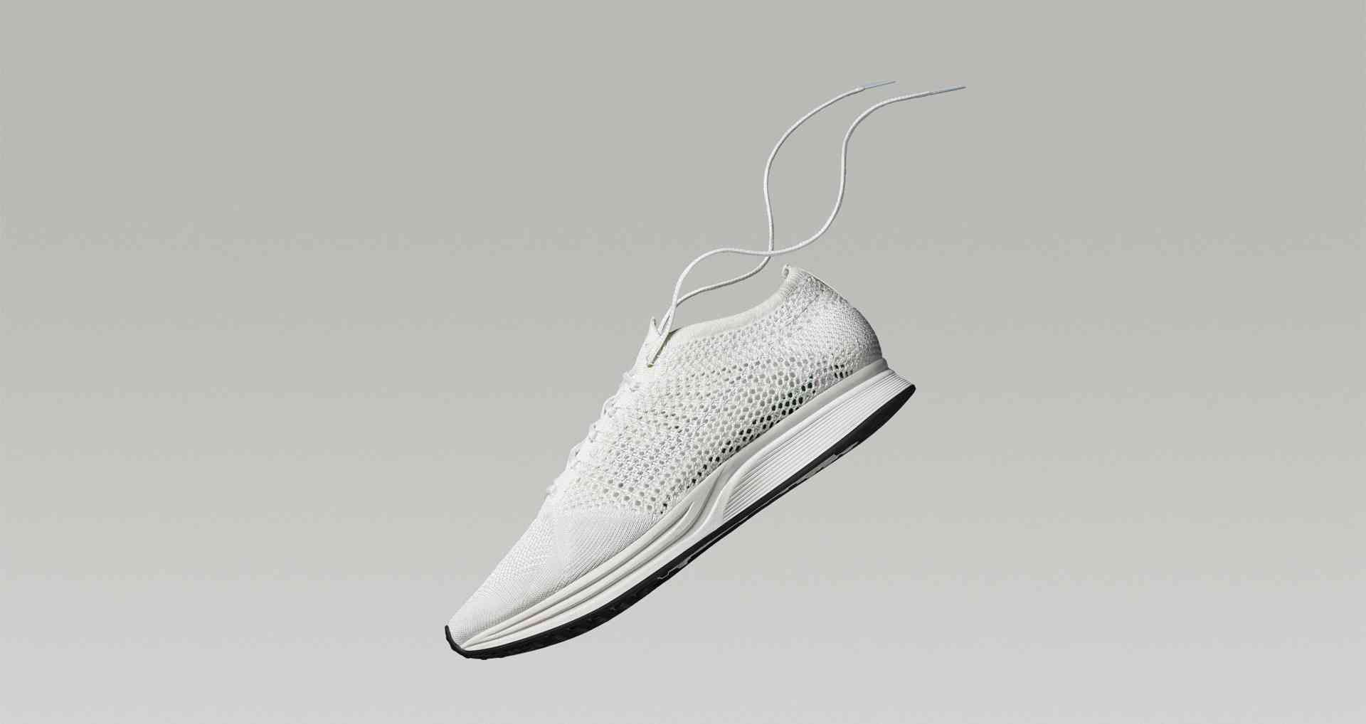 Nike Flyknit Racer White