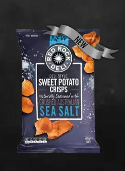 Red Rock Deli Sweet Potato Chips Sea Salt