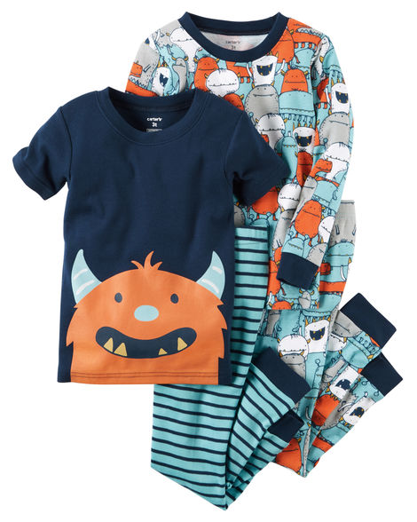 Carter's 4-Piece Snug Fit Cotton PJs
