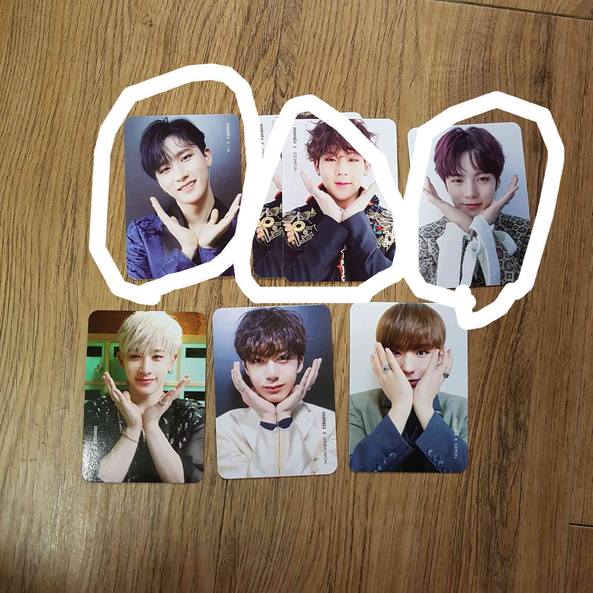 changkyun/minhyuk/jooheon broadcasting pictures