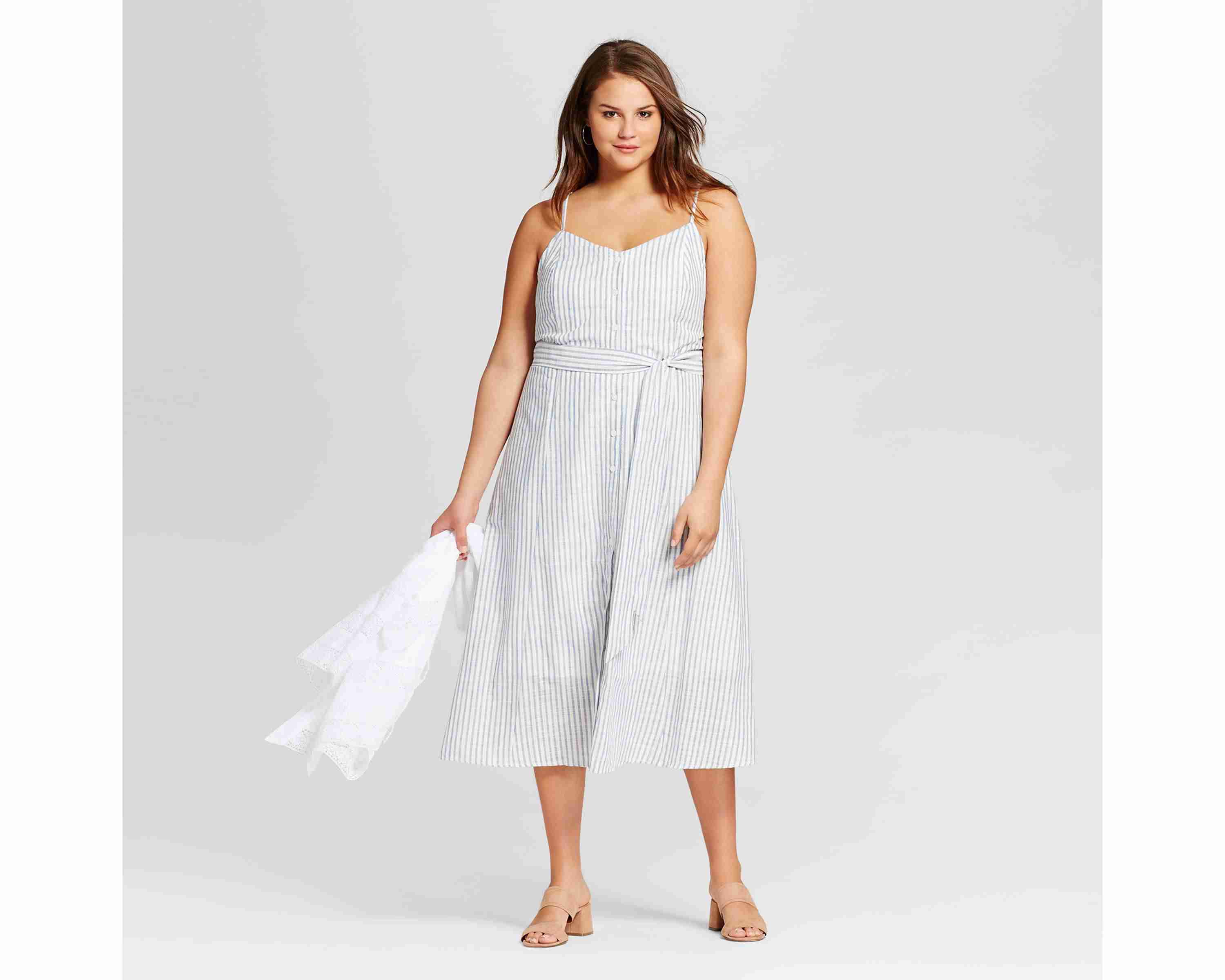 Who What Wear Button Down Dress