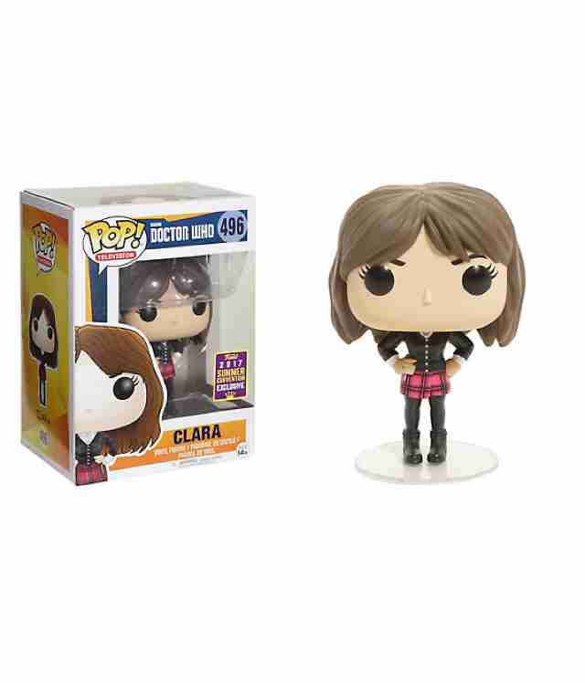 FUNKO DOCTOR WHO POP TELEVISION CLARA VINYL FIGURE 2017 SUMMER CONVENTION EXCLUSIVE
