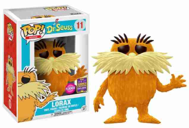 Dr. Seuss - Lorax Flocked
