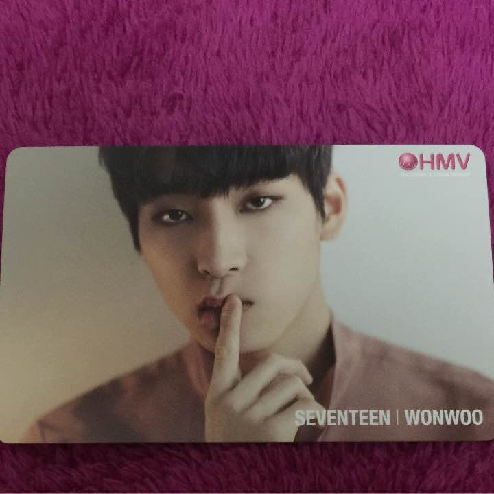 SEVENTEEN Wonwoo HMV coupon