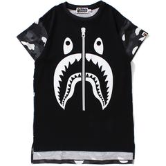 City Camo Shark Long Length Tee