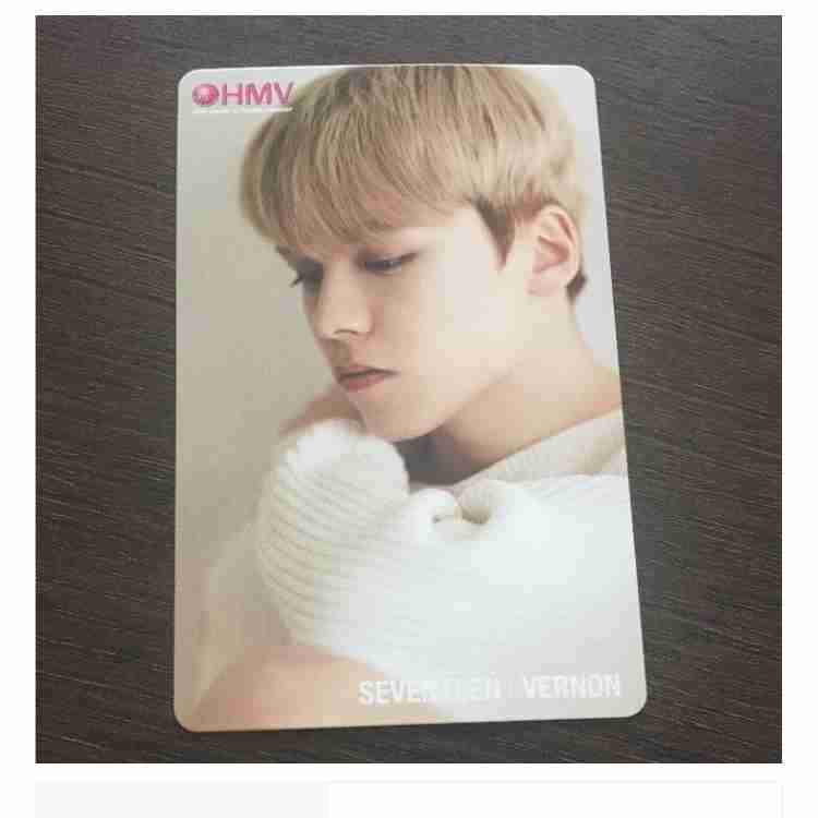Seventeen Vernon hmv card