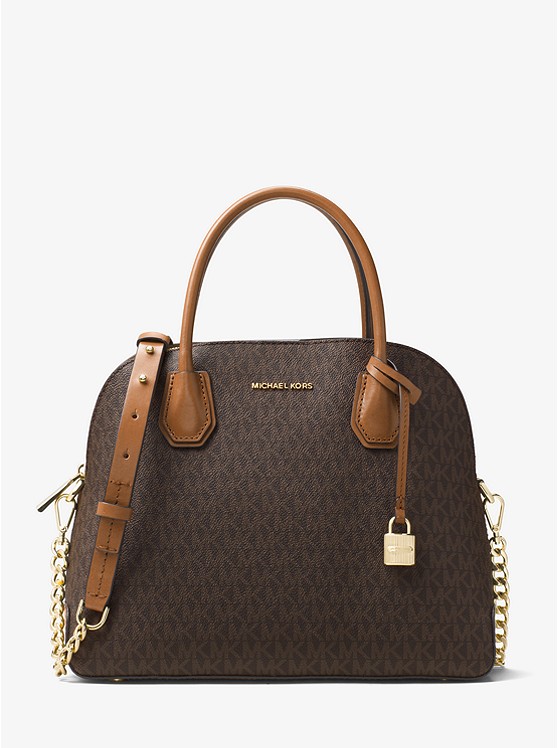 Mercer Large Logo Dome Satchel