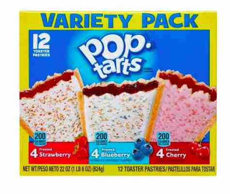 Kellogg's Pop-Tarts Variety Pack, Frosted Strawberry Frosted Blue