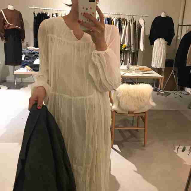 Ivory dress