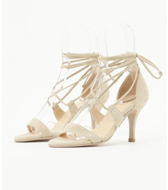 Lace up sandals