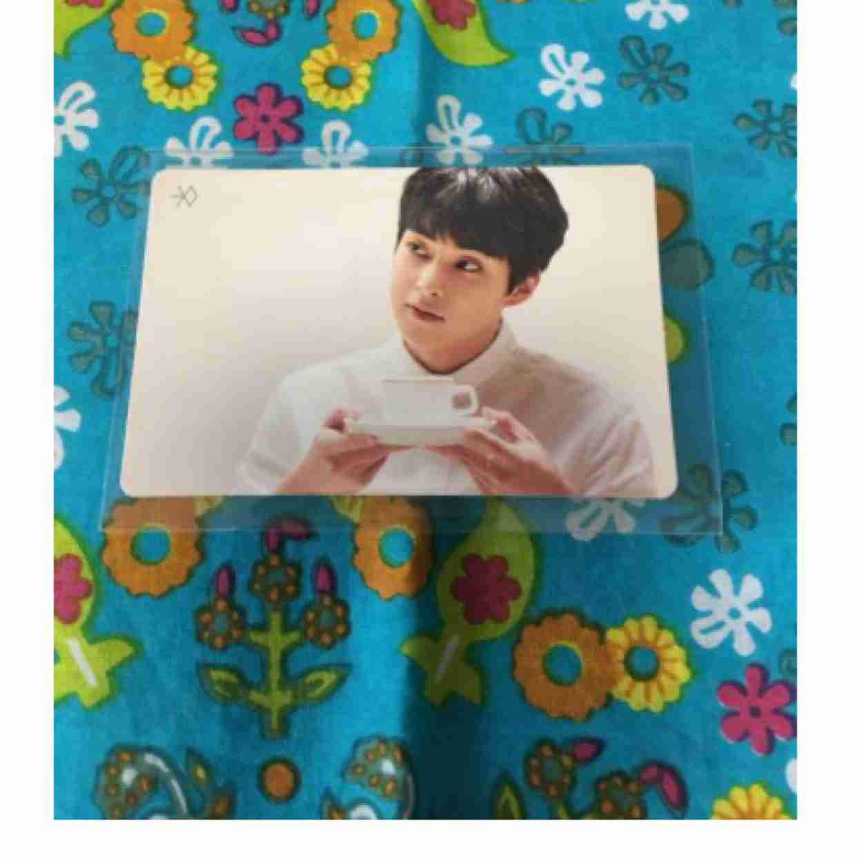 Xumin winter album photocard