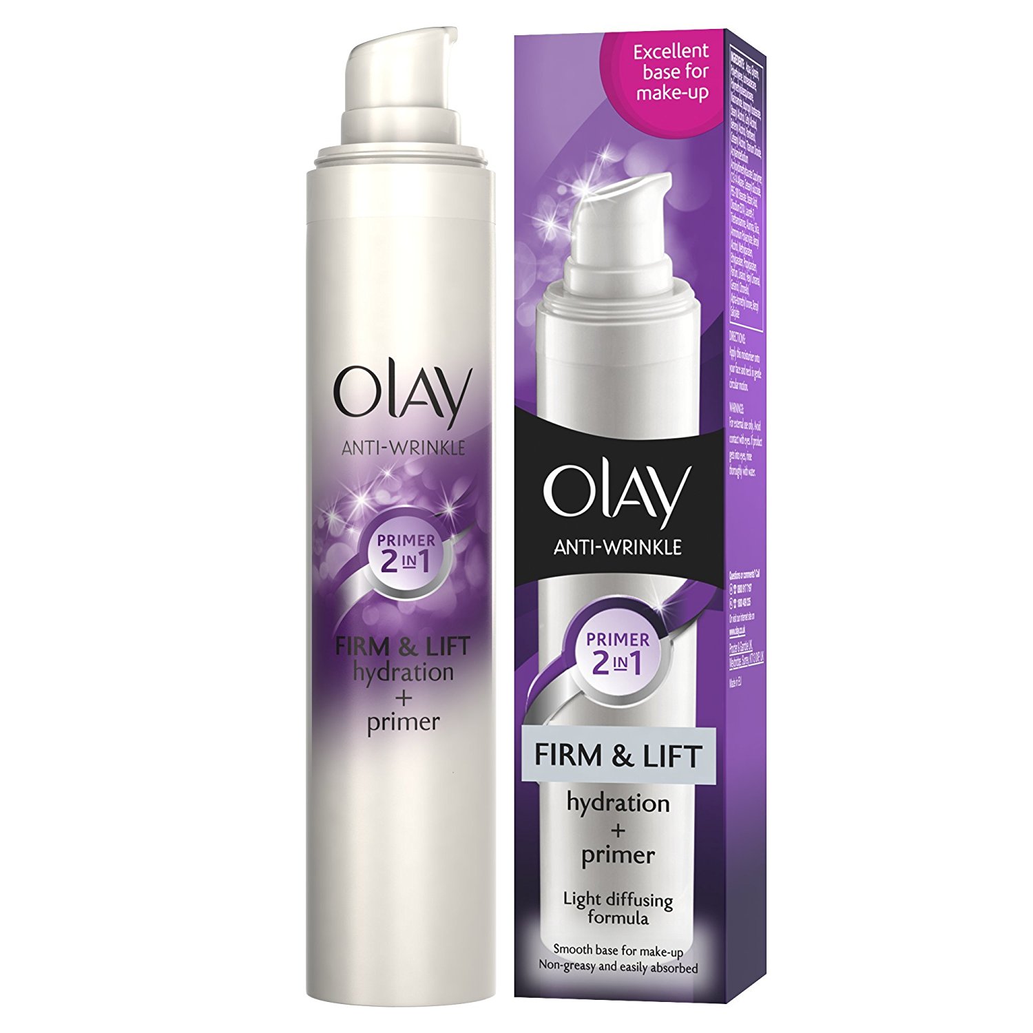 Anti-Wrinkle Firm and Lift 2-in-1 Moisturiser and Anti-Ageing Primer