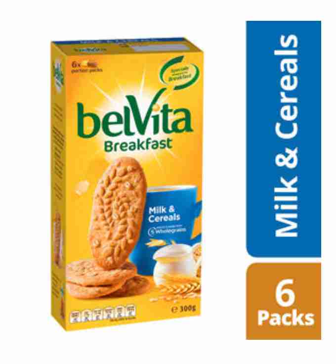 Milk and Cereals Breakfast Biscuits 6 Pack