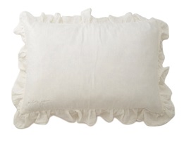 Linen Frill Pillow Case