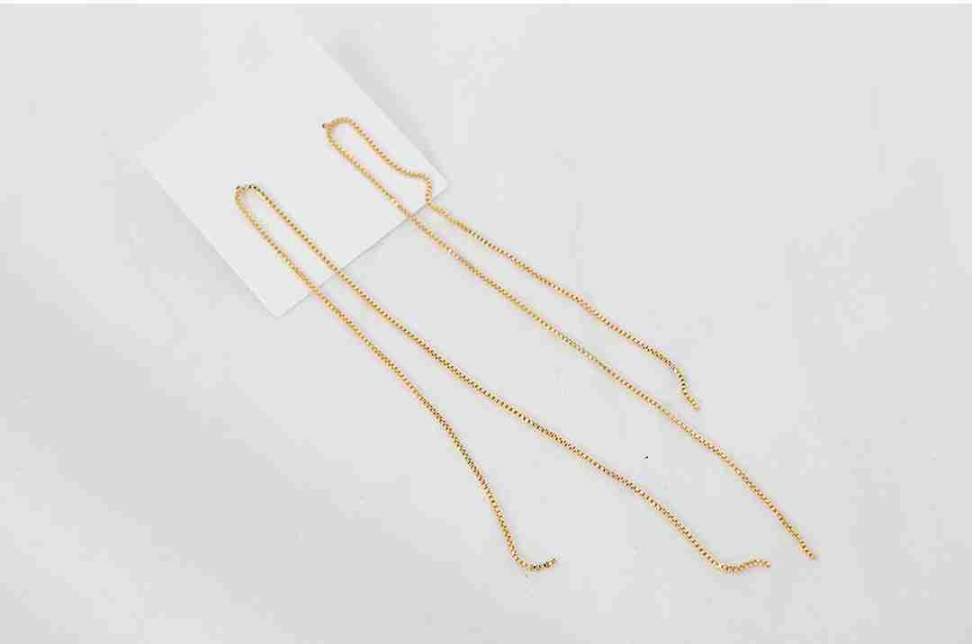 Long earrings