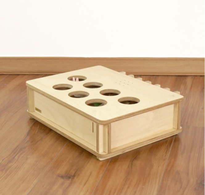 Wooden Cat Toy