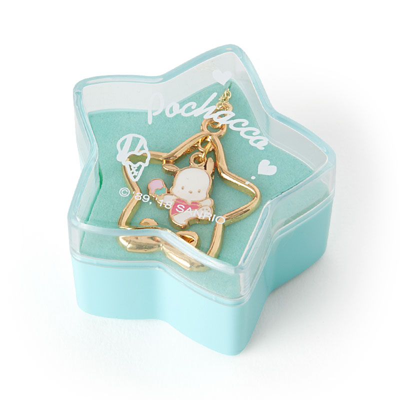 Nostalgic necklace with pochakko case