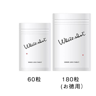 White Shot Inner Lock Tablet 180s