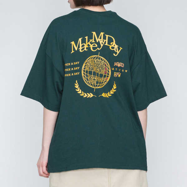 Calendar T Shirt Green