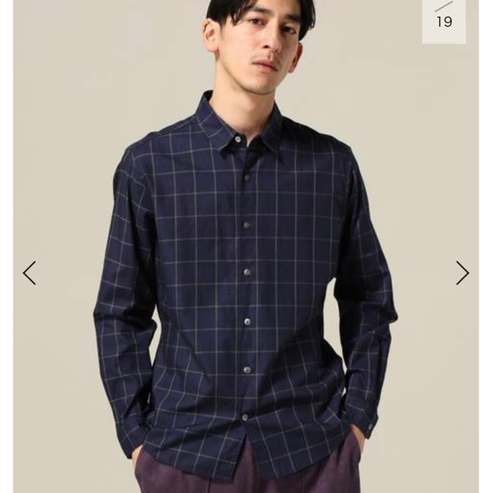 Twill check shirt