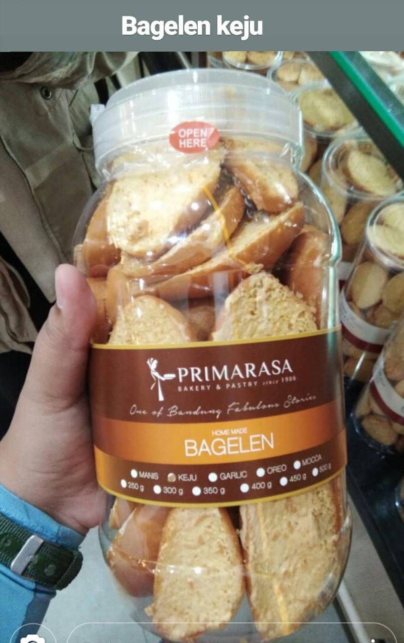 Bagelen keju
