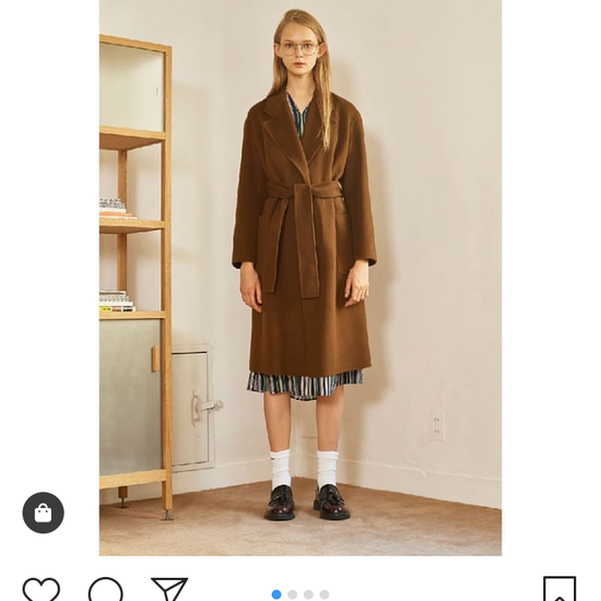 Brown coat