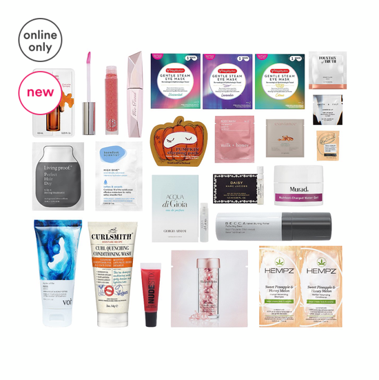 Free 22 Piece Beauty Bag with 35 purchase