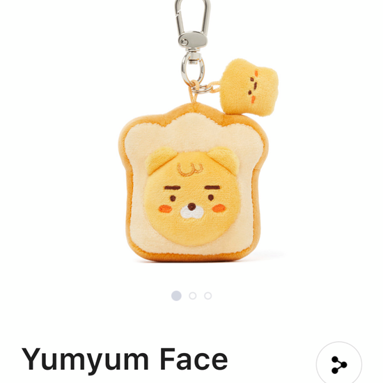 Plush key chain