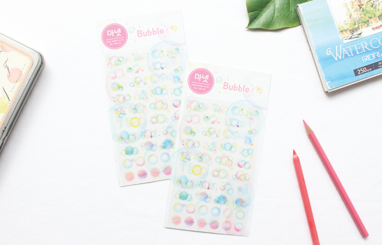 Bubble sticker