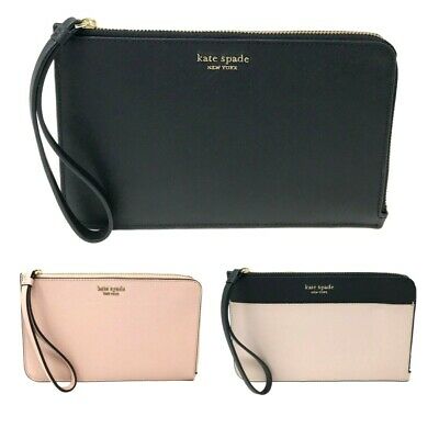 kate spade medium l zip wristlet