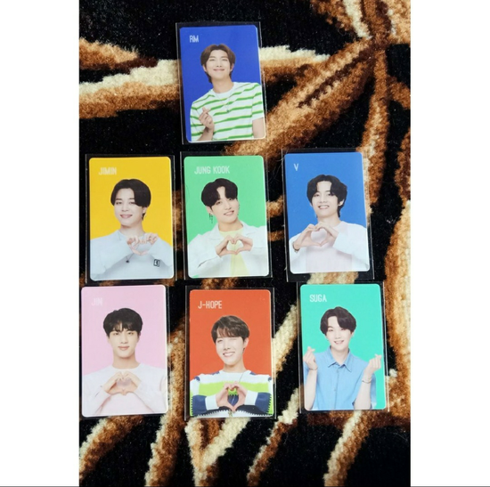 BTS - OFFICIAL PHOTOCARD PC CHILSUNG